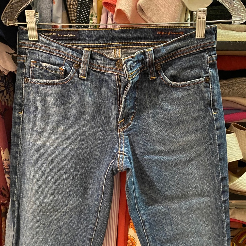 Citizens of Humanity Low Waist Flair Jeans